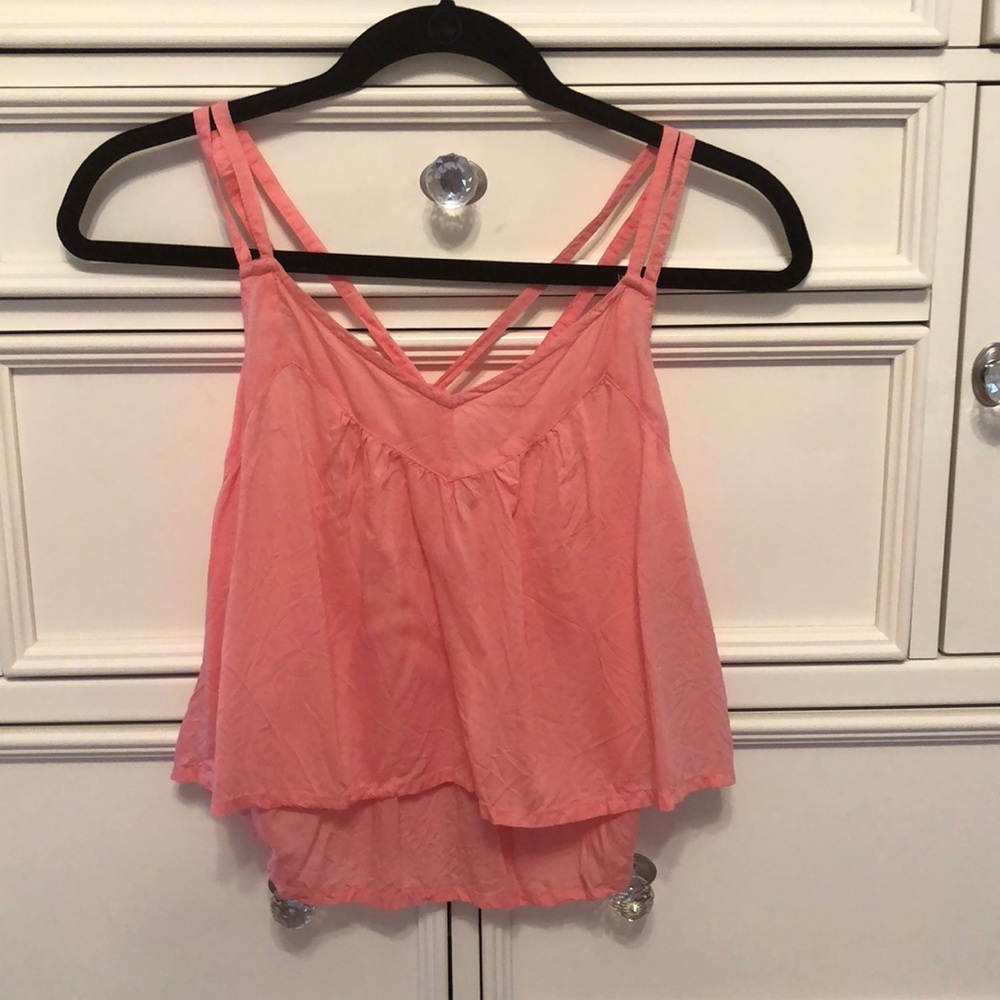 Flowy crop tank S